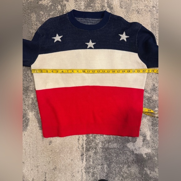 Women’s July 4th Sweater - Picture 3 of 4